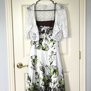 Plus Size Floral Dress
